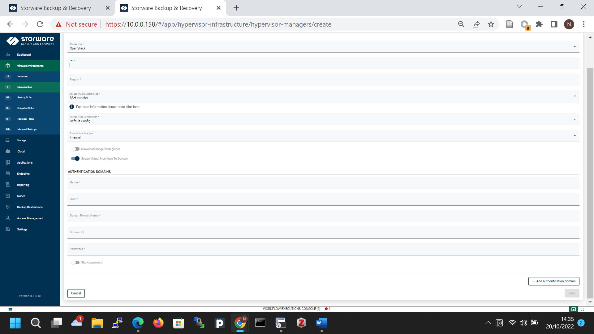 Storware backup openstack instance – Tech Blog Pansolusi